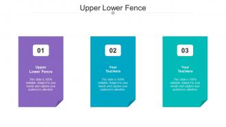 Upper lower fence ppt powerpoint presentation styles background cpb