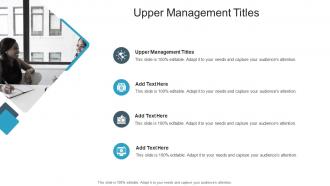 Upper Management Titles In Powerpoint And Google Slides Cpb