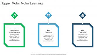 Upper Motor Motor Learning In Powerpoint And Google Slides Cpb