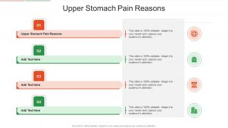 Upper Stomach Pain Reasons In Powerpoint And Google Slides Cpb