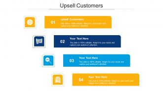 Upsell customers ppt powerpoint presentation icon format ideas cpb