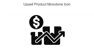 Upsell Product Monotone Icon In Powerpoint Pptx Png And Editable Eps Format