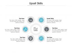 Upsell skills ppt powerpoint presentation portfolio background designs cpb
