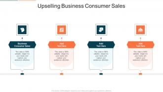 Upselling Business Consumer Sales In Powerpoint And Google Slides Cpb