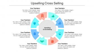 Upselling cross selling ppt powerpoint presentation layout cpb