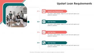Upstart Loan Requirements In Powerpoint And Google Slides Cpb