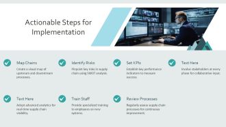 Upstream Downstream Supply Chain Management Flow PPT Guidelines AT Template Image