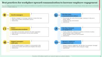 Upward Communication Powerpoint Ppt Template Bundles Template Informative