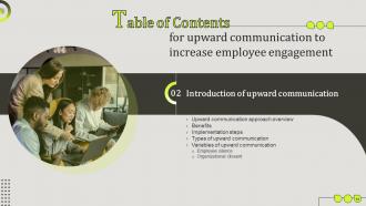 Upward Communication To Increase Employee Engagement Powerpoint Presentation Slides Aesthatic Colorful