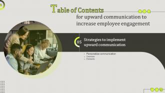 Upward Communication To Increase Employee Engagement Powerpoint Presentation Slides Graphical Impressive