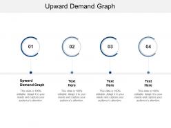 Upward demand graph ppt powerpoint presentation model gallery cpb
