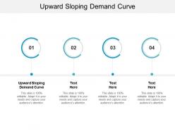 Upward sloping demand curve ppt powerpoint presentation portfolio example cpb