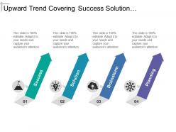 Upward Trend Covering Success Solution Brainstorm And Planning
