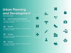 Urban planning and development ppt powerpoint presentation portfolio slides