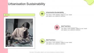 Urbanisation Sustainability In Powerpoint And Google Slides Cpb