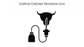Urethral Catheter Monotone Icon In Powerpoint Pptx Png And Editable Eps Format