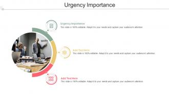 Urgency Importance In Powerpoint And Google Slides Cpb