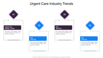 Urgent Care Industry Trends In Powerpoint And Google Slides Cpb
