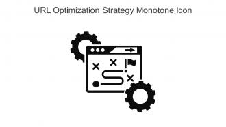 URL Optimization Strategy Monotone Icon In Powerpoint Pptx Png And Editable Eps Format