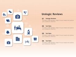 Urologic reviews ppt powerpoint presentation infographics elements
