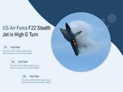 Us air force f22 stealth jet in high g turn