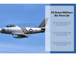 Us army military air force jet