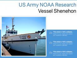 Us army noaa research vessel shenehon