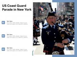 Us coast guard parade in new york