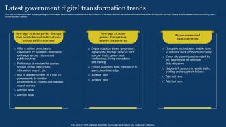 US Digital Services Management Latest Government Digital Transformation Trends
