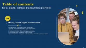 US Digital Services Management Playbook Powerpoint Presentation Slides Researched Attractive