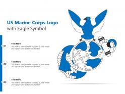 Us marine corps logo with eagle symbol