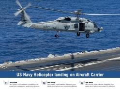 Us navy helicopter landing on aircraft carrier