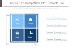 Us vs the competition ppt example file