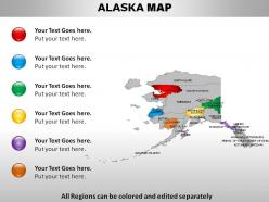 Usa alaska state powerpoint maps