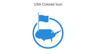 USA Colored Icon In Powerpoint Pptx Png And Editable Eps Format