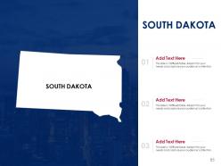 Usa country and states map powerpoint template