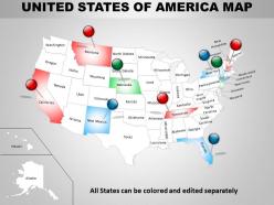 Usa country powerpoint maps 1314