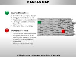 Usa kansas state powerpoint maps