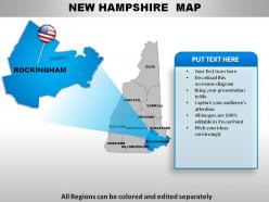 Usa new hampshire state powerpoint maps