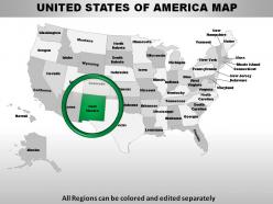 Usa new mexico state powerpoint maps