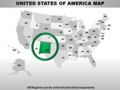 Usa new mexico state powerpoint maps