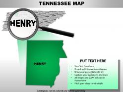Usa tennessee state powerpoint maps