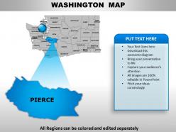 Usa washington state powerpoint maps