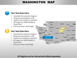 Usa washington state powerpoint maps
