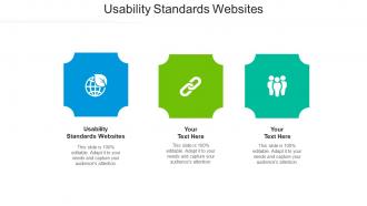 Usability standards websites ppt powerpoint presentation good cpb