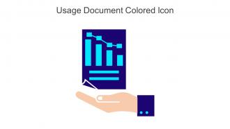 Usage Document Colored Icon Icon In Powerpoint Pptx Png And Editable Eps Format