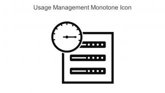 Usage Management Monotone Icon In Powerpoint Pptx Png And Editable Eps Format