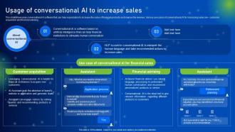 Usage Of Conversational AI To Increase Sales How AI Is Revolutionizing Finance Industry AI SS