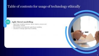 Usage Of Technology Ethically Powerpoint Presentation Slides Best Attractive