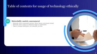 Usage Of Technology Ethically Powerpoint Presentation Slides Good Graphical